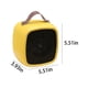 thumbnail image 3 of Campana Para Cocina Portable Space Heater, Mini Heater, Space Heaters For Indoor Use, Small Heater With Tip-Over And Overheat Protection, 3 of 7