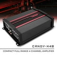 thumbnail image 2 of Amplificador para Auto DS18 CANDY-X4B 4 Canales Clase D 1600W Pico, 2 of 9