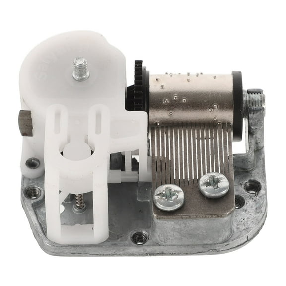 Grey Wind Up Music Box Movement Spare Part for DIY Jewelry Box Accessories Making