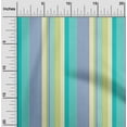 thumbnail image 1 of oneOone Cotton Flex Fabric Multicolor Stripe Printed Craft Fabric BTY 40 Inch Wide, 1 of 3