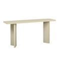 thumbnail image 4 of Harper & Bright Designs Minimalist Wood Console Table with Geometric Legs for Living Room and Hallyway , Beige, 4 of 9