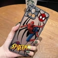 thumbnail image 3 of Matte Case for VIVO Y93 Y91C Y91 Y85 Y77 Y76 Y75 Y73 Y72 Y71 Y53 Y52S Y50 Y35 Y22 Y21 4G 5G Case Funda Marvel Spider-Man Combo, 3 of 5