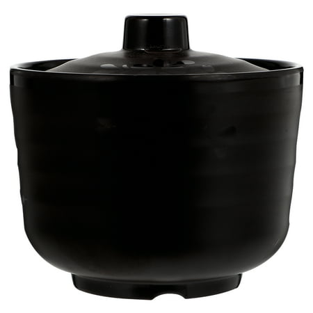 

1pc Japanese Style Miso Soup Bowl with Lid Rice Bowl Melamine Soup Bowl