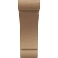 thumbnail image 2 of 6"W x 12"D x 18"H Classic Olympic Rough Cedar Woodgrain TimberThane Corbel, Primed Tan, 2 of 6