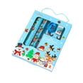 thumbnail image 1 of Christmas Handheld 6 Piece Set Student Stationery Set Children's Christmas Small Prizes Kindergarten, 1 of 3
