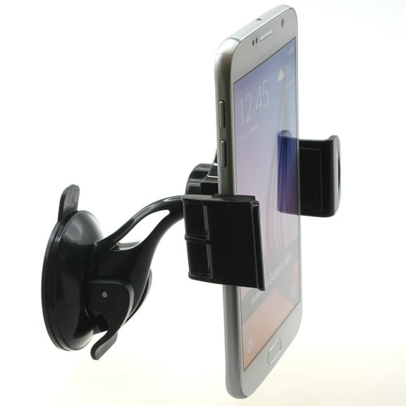 Windshield Car Mount for Orbic Myra 5G UW, Magic 5G Phones - Holder Glass Cradle Rotating Dock Suction L8A