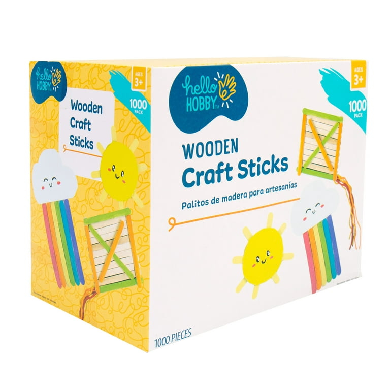 WOOD STICKS (choose a size), Craft Supplies, Hobby