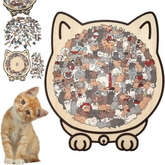 Springbok 1000 Piece Jigsaw Puzzle - 'Cats Cats Cats! II', 24x30 Inches, 36 Different Cat Breeds