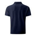 thumbnail image 5 of CaiJunJia George Polo Shirt,Men's Fashion Casual Polo Shirts Cotton Slim Fit Button Short Sleeve Basic Golf Work Tops, 5 of 5