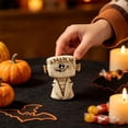 thumbnail image 6 of Mini Resin Halloween Ornament Mummy Figurines Vintage Tabletop Decor for Tiered Tray Shelf Party Display, 6 of 9