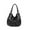 Black, variant on Hobo Top-handle Purse Satchel for Women Soft Faux Leather Handbag Tote Shoulder Crossbody Bag