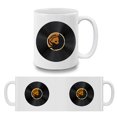 thumbnail image 4 of WIRESTER 11oz 325ml Ceramic Tea Cup Coffee Mug With Handgrip For Gift, Birthday, Anniversary, Christmas - Black Cat Meows Records, 4 of 7