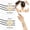 Basketball, variant on 24 Set Golden Baseball Hair Ties Bracelets with Card High School Baseball Senior Night Hair Accessories Day with Black Elastics Girls Gifts for Teen Lovers