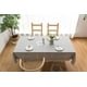 thumbnail image 2 of Borla Mantel A Cuadros De Algodón Y Lino Mantel De Mesa De Centro Mantel Cuadrado Lavable Cubierta De Mesa De Cocina Para Mesa De Comedor, Mezcla De Algodón, 140*180 Cm, Gris Japonés WD.WDQZL Hogar, 2 of 5