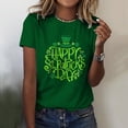 thumbnail image 2 of QIPOPIQ T-Shirts à Manches Courtes pour Femmes à Col Rond T-Shirts de la Saint-Patrick Hauts T-Shirt Shamrock T-Shirt Vert Tunique T-Shirts de la Saint-Patrick Imprimés T-Shirts à Col Rond pour Dames T-Shirts de Fête T-Shirts Graphiques Aubaines, 2 of 4