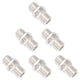 thumbnail image 1 of unbranded 6Jgo F Conector Coaxial Para TV Color Plateado Con Alta Resistencia Y Fácil Instalación, 1 of 8