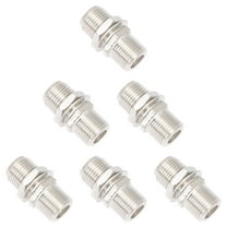 SWETRACE 6sets Type Coax Cable Connector Adapter For Tv Radio Services High Class Easy To Use Extend