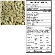Bulk Seeds 100% Organic Raw Shelled Sunflower Seeds 50 Lb (Pack of 1)