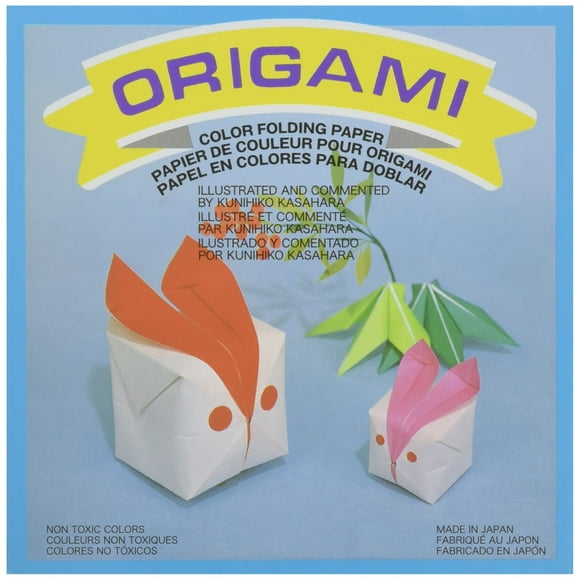 Aitoh Origami Paper School Pack 5-7/8 X 5-7/8 Inches Assorted Colors 500 Sheets