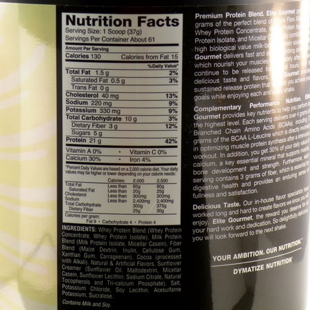 Dymatize - Elite Gourmet Chocolate Peanut Butter (5lbs)
