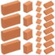 thumbnail image 4 of 200pcs ladrillos en miniatura simulación ladrillos modelos de ladrillo de bricolaje ladrillos en miniatura para niños ladrillos de paisajismo, 4 of 6