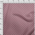 thumbnail image 3 of oneOone Velvet Wine Fabric Geometrical Sewing Craft Projects Fabric Prints By Yard 58 Inch Wide, 3 of 4