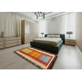 thumbnail image 5 of Ahgly Company Machine Washable Indoor Round Contemporary Metallic Gold Area Rugs, 10' Round, 5 of 7