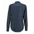 thumbnail image 2 of SOLS Womens Barry Long Sleeve Denim Shirt, 2 of 4