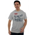 thumbnail image 4 of Nobody is Perfect Saying Sarcastic Plus Size Crewneck Graphic Tee Shirt Brisco Brands 2X, 4 of 5