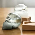 thumbnail image 5 of Botella de pronóstico del tiempo con forma de gota de agua de cristal transparente con forma de corazón de tormenta, adorno de base de madera líquida para decoración del hogar, boda, regalo artesanal, 5 of 5