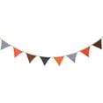 thumbnail image 2 of Double Layer Cotton Solid Color String Flags | 6m Birthday Party Decorations | Kids Kindergarten Camping Hanging Banners | Multi-Color Home Decor with Rope, 2 of 4