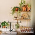 thumbnail image 6 of 1 Set Coffee Pod Organizer K Cup Display Storage for Coffee Counter Transparent Acrylic 24 Slot K Cup Storage Rack 222x328mm, 6 of 7