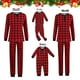 thumbnail image 2 of Nueva ropa de pijama familiar a juego con estampado de cuadros escoceses, ropa cómoda a juego para toda la familia, 2 of 5
