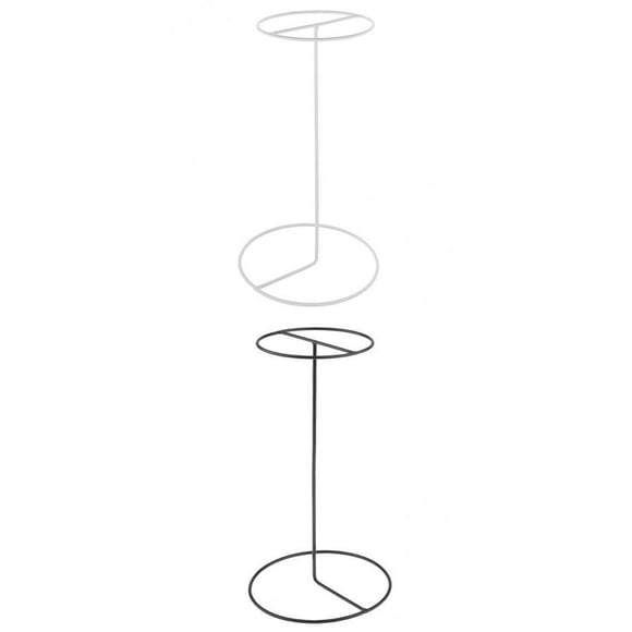 Soporte de exhibición Colco 2 uds. metal estable sombreros pelucas 16x28 cm