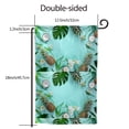thumbnail image 7 of Wukai Tropical Pineapple Print Garden Flag 12.5x18 Inch Double Sided Sun-resistant Rain-resistant, Wrinkle-resistant Colorfast(Only Flag), 7 of 7