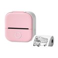 thumbnail image 1 of Kearding Phomemo T02 Impresora de bolsillo Compacto Rendimiento estable Fácil operación Bluetooth Mini impresora Regalos Impresoras 3D rosa, 1 of 6