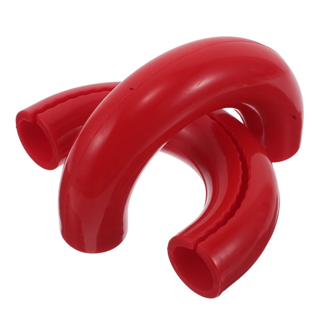 FOMIYES 2Ud Protector Para Gancho De Remolque Rojo Para Exteriores Compatible Con Coche Y Fácil Instalación