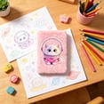 thumbnail image 6 of Bcylexb Plush Journal Notebook, Fluffy Fuzzy Soft Cover Journal With Cute Cartoon Animal Designs for Students Teens Gift Writing Stationery, 6 of 6