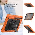 thumbnail image 3 of Allytech Galaxy Tab S8 2022 / Tab S7 2020 11 Inch Case (SM-X700/706/T870/T875) with Screen Protector,  Rugged Shockproof Strap Rotating Kickstand Protective Cover for Samsung Galaxy Tab S8/ Tab S7, 3 of 7