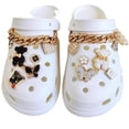 thumbnail image 1 of Accesorios para sandalias de zuecos Bling Shoe Charms oso blanco y negro, 1 of 4