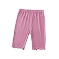 thumbnail image 6 of Cethrio Girls Bike Shorts, Summer Elastic Waist Soft 2 Piece Short Leggings Watermelon Red Size 8-9 T, 6 of 6
