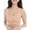 Beige, variant on Wdgfv Seamless Bras for Women Smooth Comfortable Jelly Dot Wireless Bralette Full Coverage Pull On Breathable Bras Dark Blue XXXXXXL