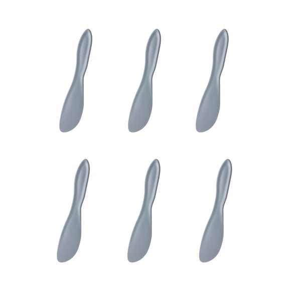 6PCs Butter Spreader, Multi Purpose Butter Spreader Knives, Kitchen Frosting Knives for Soft Cheese Butter Cream Icing, Sandwich Spreader Knife for Charcuterie Board