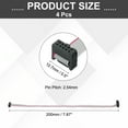 thumbnail image 2 of IDC Wire Flat Ribbon Cable FC/FD Connector A-type 10Pins 2.54mm Pitch 0.2m Long, 4pcs, 2 of 5
