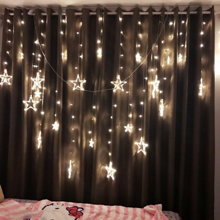 Sears Outdoor Patio Outgeek 8.2ft String Light Romantic Star Shape Decorative String Night Light LED String Light Outdoor Indoor Stars Decor Light for Bedroom Dorm Patio Christmas Halloween Birthday Party Decor ()