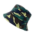thumbnail image 2 of Empire Cove Camouflage Print Reversible Bucket Hat Fisherman Cap Green Camo, 2 of 5