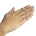 thumbnail image 3 of 14K White Gold Tear Drop Diamond Ring, 3 of 5