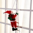thumbnail image 4 of "Adorno Navideño de Santa Claus Escalando - Decoración Festiva para Ventanas y Árboles de Navidad (25cm)", 4 of 7
