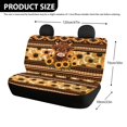 thumbnail image 4 of Uourmeti Cow Car Back Seat Cover for Men, 2 Pcs Set Car Bench Protectors Machine Washable Comfortable Bench Car Seat Covers Protectors, 4 of 7