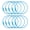 Sky Blue, variant on YIEMEEN Large Capacity Metal Key Rings Accessories with Colorful Enamel Finish for Holding Multiple Keys and Craft Projects